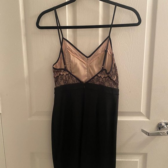 Lace Black Cocktail Dress - Picture 2 of 2